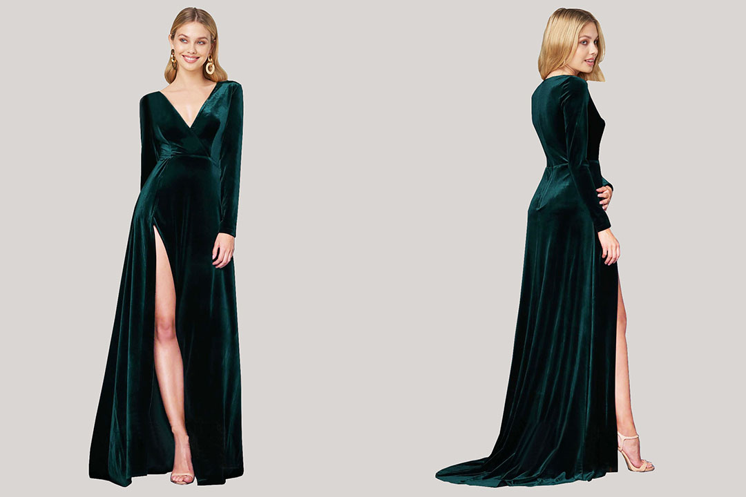 Cheap Prom Dresses Canada with Sleeves