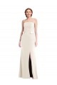 Trumpet Strapless Stretch Crepe Long Ivory Prom Dress Canada