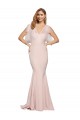 Sheath Sweetheart Stretch Crepe & Tulle Long Mauve Prom Dress Canada
