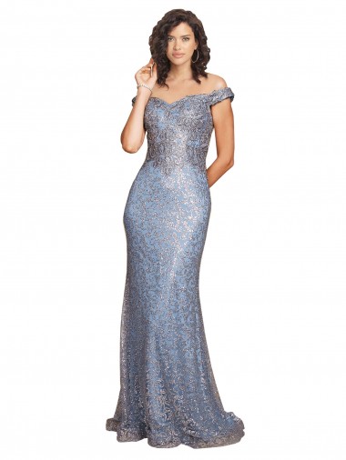 Mermaid Sweetheart Sequin Long Prom Dress Canada