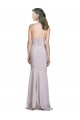 Mermaid Strapless Stretch Crepe Long Arctic Lilac Prom Dress Canada