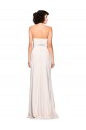 Mermaid Strapless Stretch Crepe Long  Prom Dress Canada