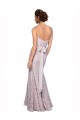 Mermaid Sweetheart Lace Long  Sleeveless Prom Dress Canada