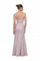 Mermaid V-Neck Lace Long  Prom Dress Canada