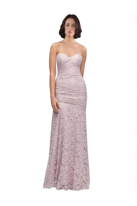 Mermaid Sweetheart Lace Long  Prom Dress Canada