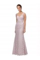 Mermaid V-Neck Lace Long  Prom Dress Canada