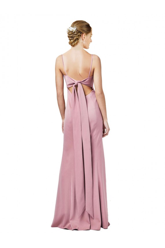 Sheath Square Neck Stretch Crepe Long Black Prom Dress Canada