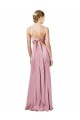 Sheath Square Neck Stretch Crepe Long Black Prom Dress Canada