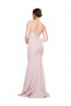 Sheath Strapless Stretch Crepe Sweep Train Mauve Prom Dress Canada