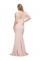 Sheath Sweetheart Stretch Crepe & Tulle Long Mauve Prom Dress Canada
