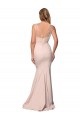 Sheath Sweetheart Stretch Crepe & Tulle Long Nude Prom Dress Canada